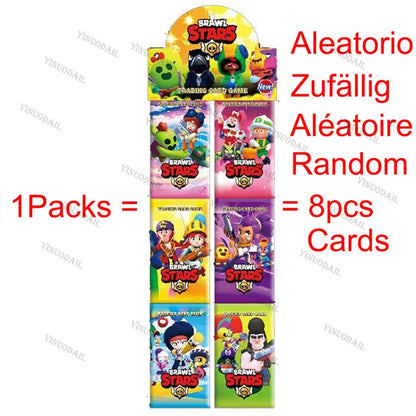 Wilderness Duel Game Cartoon Rare Trading Cards Random Collect Card Anime Figures Collection Board Leon Crow Kid Toy Gift