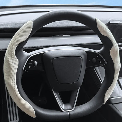 For Tesla Model Y Juniper 2025+ Steering Wheel Cover All Season Universal Sports Steering Wheel Cover