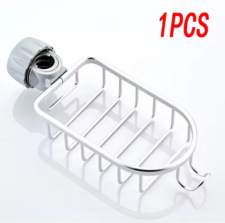 Kitchen Sink Drain Rack Sponge Storage Flexible Faucet Holder Soap Drainer Towel Rack Shelf Organizer Kitchen Accessories