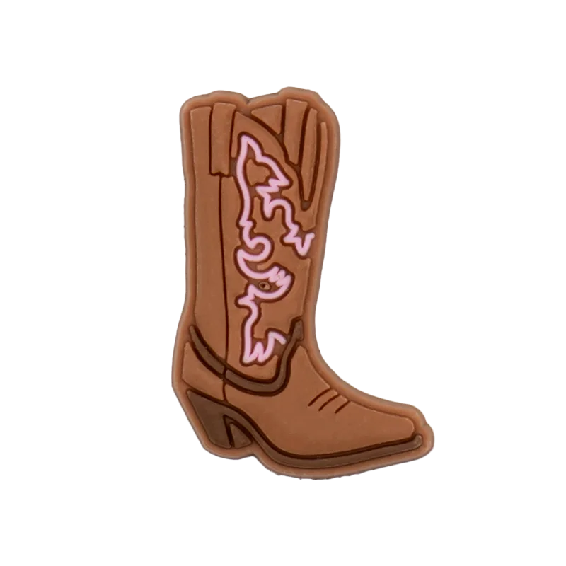 1/25Pcs Western Cowboy Theme PVC Shoe Charms for Clogs, with Hat, Boots, Horse, Poker Chip, Beer Mug Clog DIY Accessories Gifts