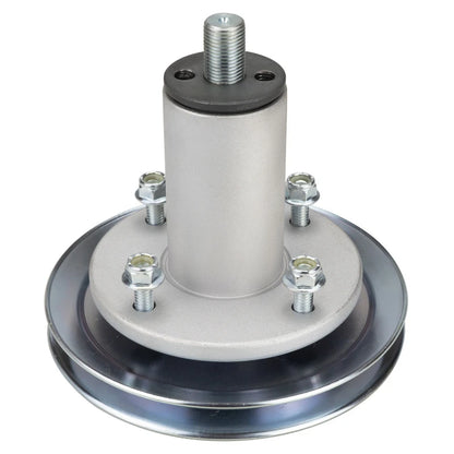 Deck Spindle Fit for Gra-vely Ari-ens 51537300 51530700 ZTX ZT XL Ikon XD 60 Edge 42 Lawn Mower, Spindle with Pulley Assembly