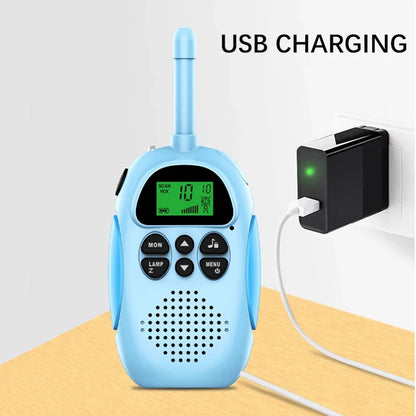 2PCS Children's Wireless Phone walkie talkie Portable Parent Child Interactive 3KM Long Range  walkie talkie Toys Phone Gifts