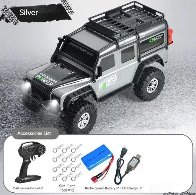 Hot 1/10 HB ZP1005-ZP1010 Remote Control Full Scale Four-Wheel Drive Monster Truck Off-Road Climbing Vehicle RC Model Toy Gifts