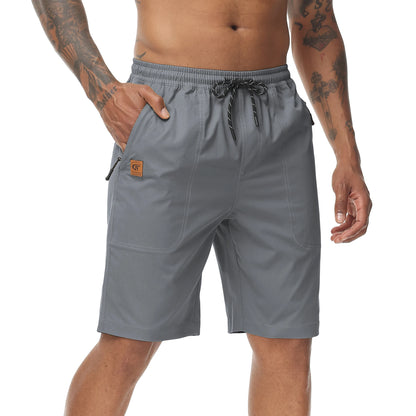 Summer Fitness Training Cargo Shorts, Men's Sweatpants Jogging Athletic Pants Tactical Casual Shorts Pants