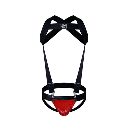 Detachable Split-type Sets Men Bodysuit Suspender Jumpsuits Jock Strap Harness Gay Underwear Jockstrap Removable Penis Pouch