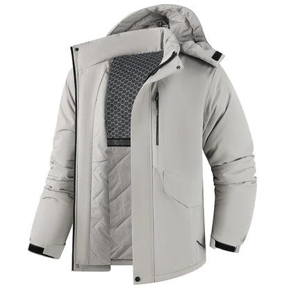 Autumn and Winter Hot Outdoor Sports Graphene Stormtrooper Coat Cotton Coat Men's New Style Couple Warm, Windproof, Waterproof O