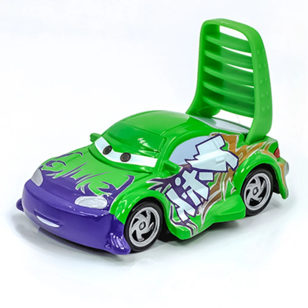 #NEW 53PCS Full-set Pixar Cars Lightning McQueen Fillmore 4-9CM 1：55 Metal Model Racing Car Toy Children's Birthday NEWYEAR Gift
