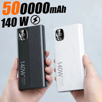 Lenovo 500000mAh 140W Jump Starter Super Fast Charging Portable  Jump Starter External Battery Charger For Xiaomi iPhone
