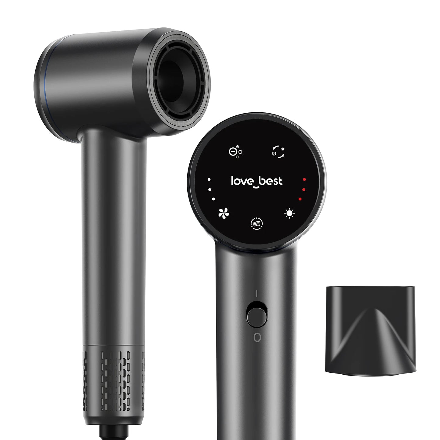 High Speed Hair Dryer 600 Million Negative Ion Hair Care 110000 RPM Fast Drying 220V (with EU Adapter) Wind Speed 64m/s