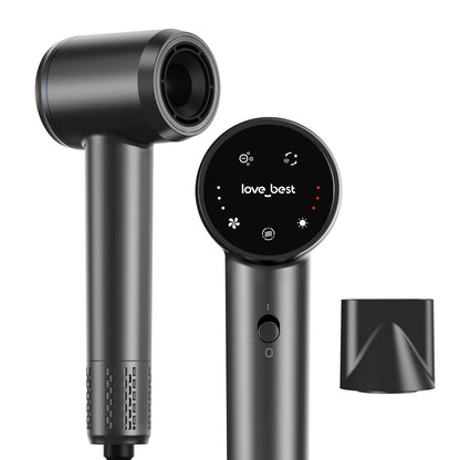 High Speed Hair Dryer 600 Million Negative Ion Hair Care 110000 RPM Fast Drying 220V (with EU Adapter) Wind Speed 64m/s