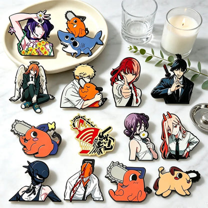 Cartoon Pins Metal Anime Badge Funny Comics Enamel  Cute Collar Pins Brooches Jewelry Lapel Pin Jewelry Collection Friend Gifts