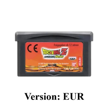 Dragon Ball Z GT GBA Game Cartridge Legacy of Goku Buu's Fury for Advance Retro Action Game Card for Anime Fans Collection