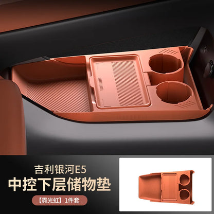 For Geely EX5 Central Control Storage Box Armrest Box Lower Storage Box Interior Modification Accessories