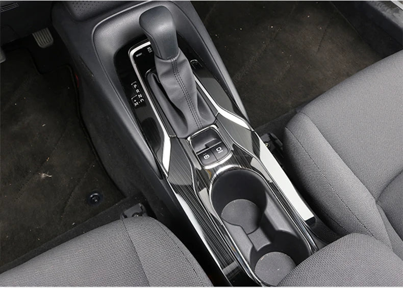 For Toyota Corolla E210 2019 2020 2021 2022 2023 2024 2025 Hybrid Stainless Car Central Console Gear Shift Panel Trim Covers