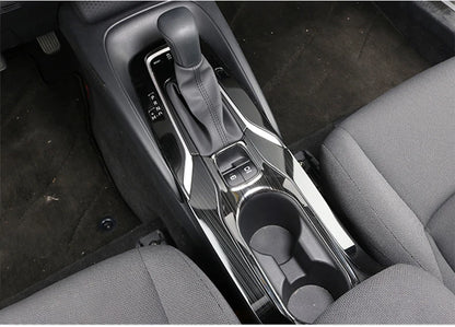 For Toyota Corolla E210 2019 2020 2021 2022 2023 2024 2025 Hybrid Stainless Car Central Console Gear Shift Panel Trim Covers