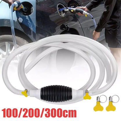 Hand Fuel Pump Car Fuel Tank Sucker Oil Transfer Fuel Pump Petrol Diesel Liquid Manual Pump Syphon Fuel Saver For Gas Gasoline