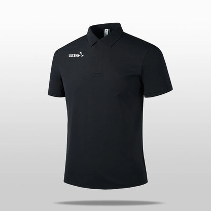 LUCEN Original Base Summer New Design Men's High-Quality Outdoor Sport Polo Shirt Golf Running Fitness Short-Sleeved T-Shirt Top