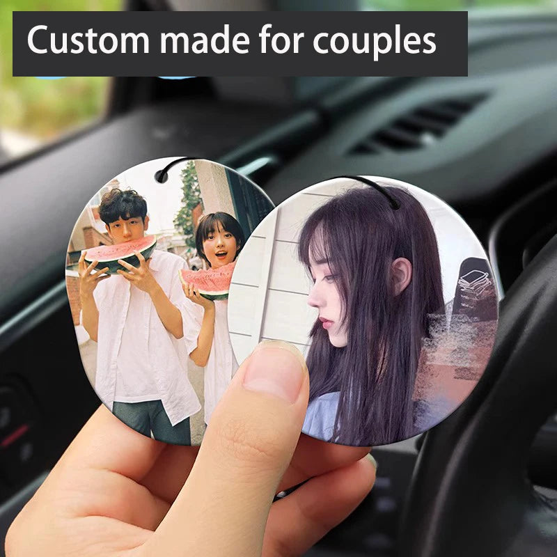 20 pcsCustomized car air freshener free design car accessories aromatherapy any shape any picture can be customized advertising