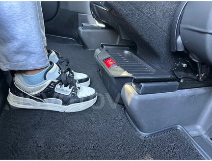 2025 2026 for Tesla Model Y Juniper Trash Can Rear Center Console Organizer Backseat Storage Box with Lid Floor Pads Accessories