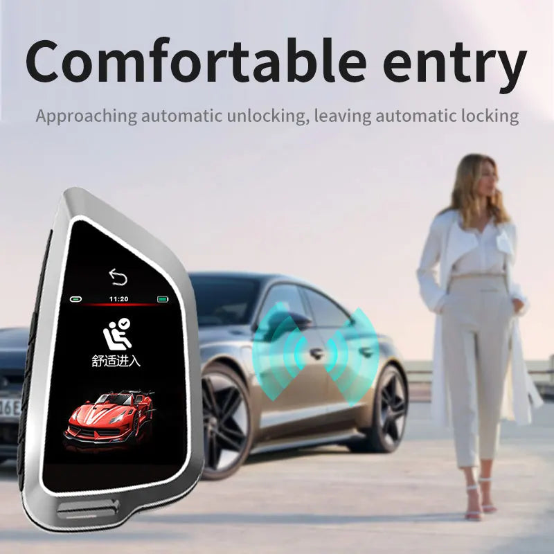 Universal Modified Smart LCD Key For BMW Ford Toyota Hyundai Nissan Renault For VW Audi KIA Honda Benz Lexus Comfortable Entry