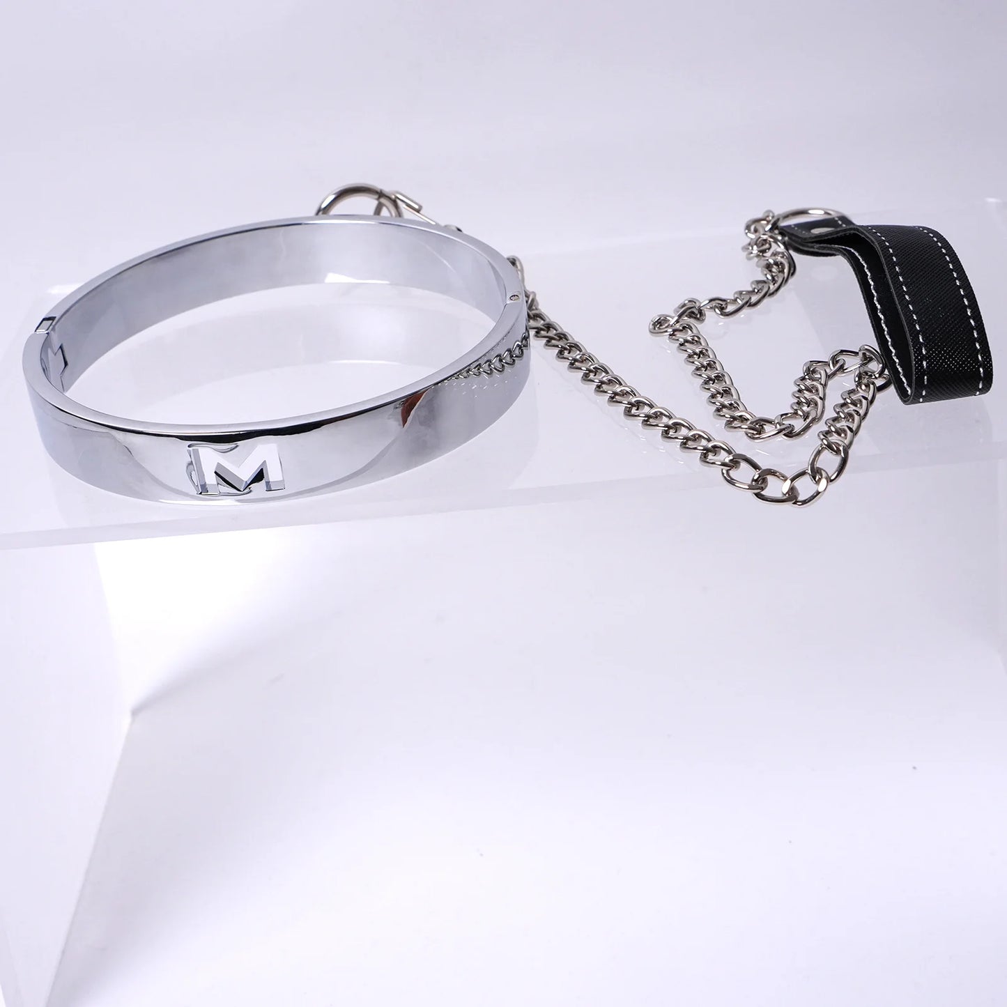 BDSM Collar Metal Bondage Collar Slave, 2 Size Neck Coller Sex Slave Role Play Necklace For Women Restraint BDSM Bondage Toys