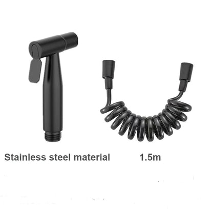 Bathroom Single Cold Water Toilet Bidet Sprayer Faucet Stainless Steel Shower Bidet Wall Mounted Woman Cleaner