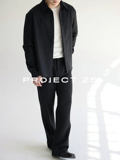 PROJECT 25 Men’s Japanese Solotex® Shirt – Cotton-Feel, Anti-Wrinkle & Shape-Retention Tech Versatile Commuting