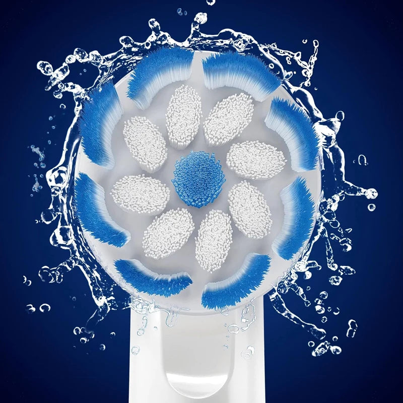 Oral B Sensitive Clean Replacement Toothbrush Heads for Electric Toothbrush EB60 Gentle Teeth Cleaning Original Toothbrush Heads