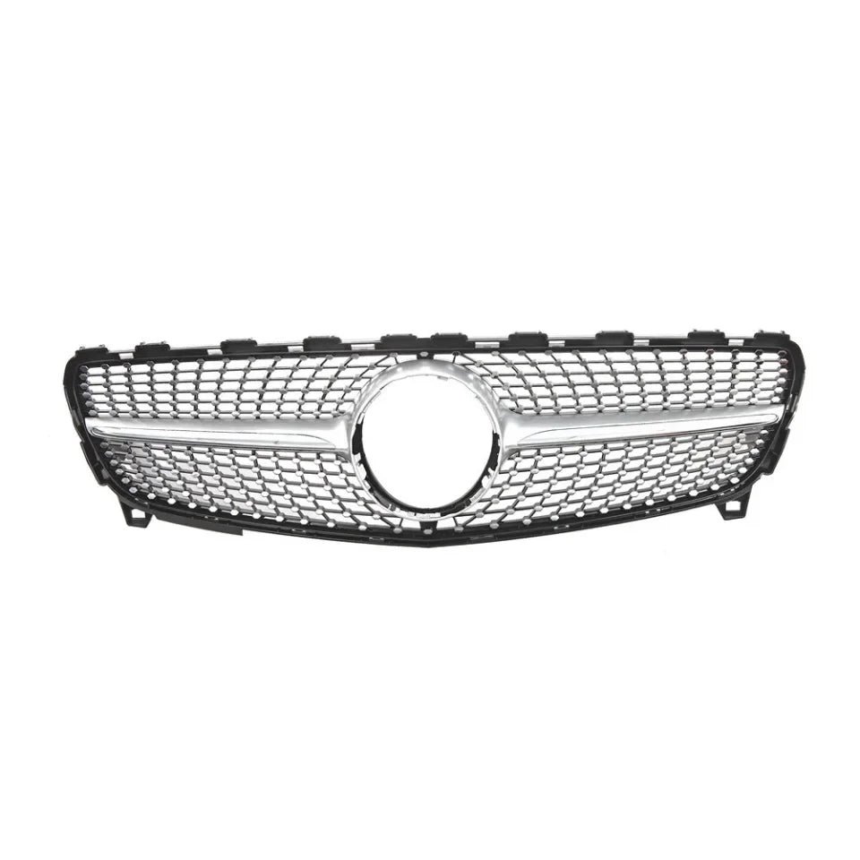 XVIP Diamonds Style Grille For Benz A-Class W176 2016-2018 A180 A200 A250 A45 AMG Front Racing Grille GTR Style Bumper Grille