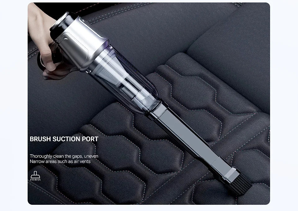 SZUK 638000Pa New Powerful Mini Vacuum Cleaner Handheld Wireless Car Vacuum Cleaner Home Appliance Portable Car Vacuum Cleaner