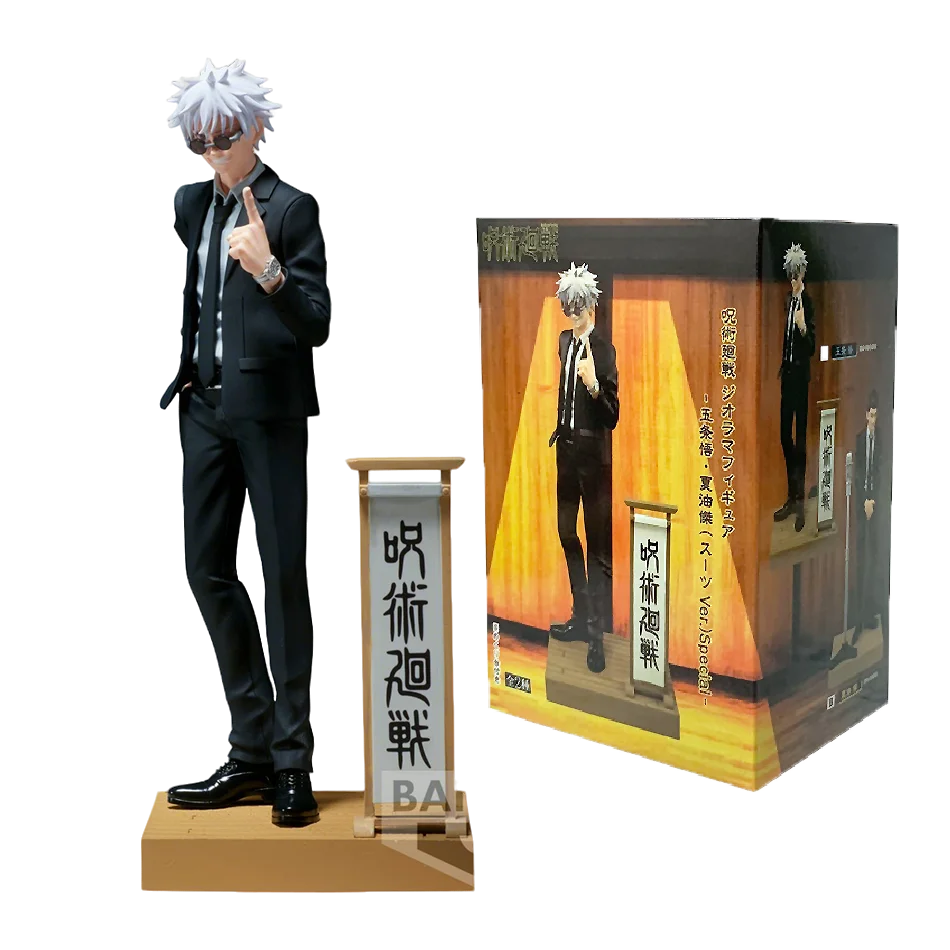 17cm Jujutsu Kaisen Anime Figure Suit Ver. Satoru Gojo Action Figure Geto Suguru Figurine PVC Adult Collection Model Toys Gifts