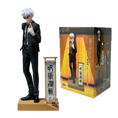 17cm Jujutsu Kaisen Anime Figure Suit Ver. Satoru Gojo Action Figure Geto Suguru Figurine PVC Adult Collection Model Toys Gifts
