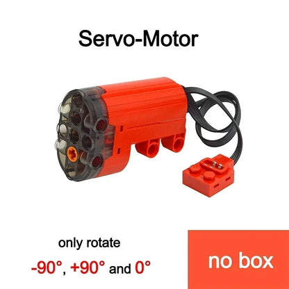 Power Function Technical Parts M XL L Servo Motor Strengthen Motor Building Blocks Multi High Speed PF Sets Brick Toys DIY Motor