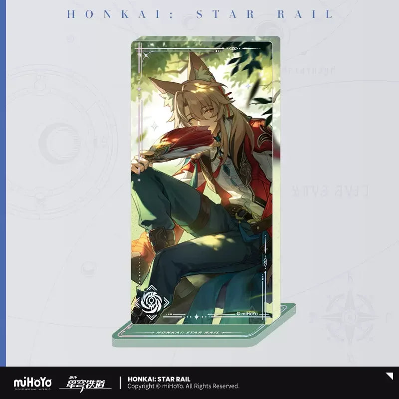 Sunsyea Honkai Star Rail Official Merch miHoYo Original Authentic Light Cone Series Acrylic Quicksand Ornament Himeko Seele
