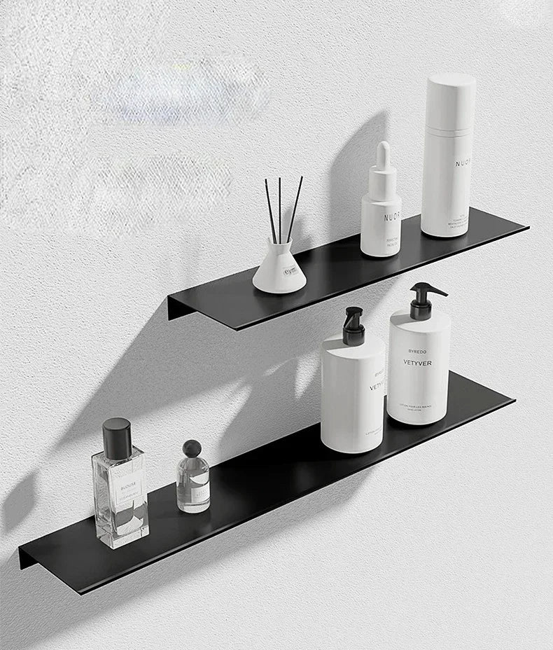 Bathroom Shelf Organizer Wall Mount Shower Shampoo Soap Cosmetic Shelves Kitchen Storage Rack Holder Bathroom Accessories