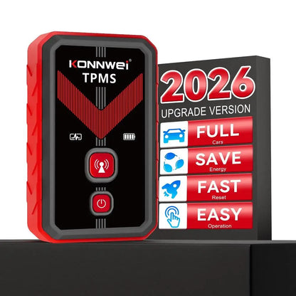 KONNWEI TK100 TPMS Car Tire Pressure Diagnostic Tool Relearn Active Program 315/433Mhz Sensor for Android iPhone tpms programing
