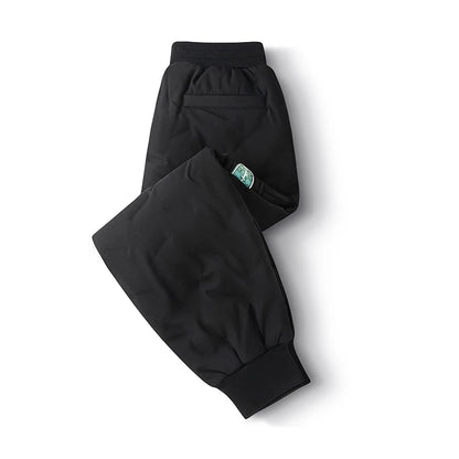 90% White Duck Down Kids Pants 2024 Winter Boys and Girls Thick Padded Trousers Children Warm Thermal Wind-Proof Sweatpants