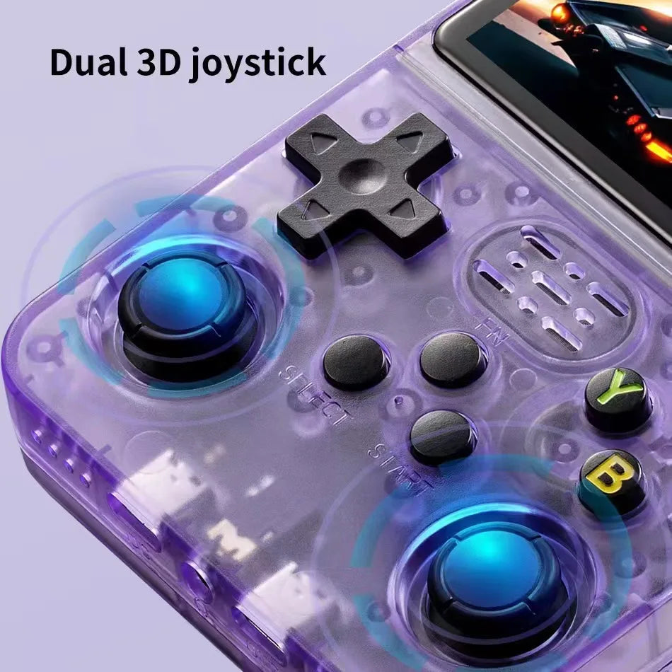 Open Source R36S Retro Handheld Video Game Console Linux System 3.5 Inch IPS Screen Portable Pocket Video Player R35S 64 Games