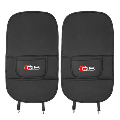 For Audi Q3 Q7 Q8 TT Car Seat Back Anti-Kick Protector Pad Rear Seat Anti-Dirty & Anti-Scratch Mat