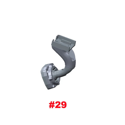 HGDO Interior Rear View Mirror Arm Bracket for Toyota Universal  Inside Mirror Mount Stem for Dash Cam DVR Video Recorder
