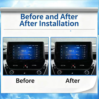 For 2022-2026 Ford Ranger screen tempered film navigation center console film interior protection ranger modification parts new