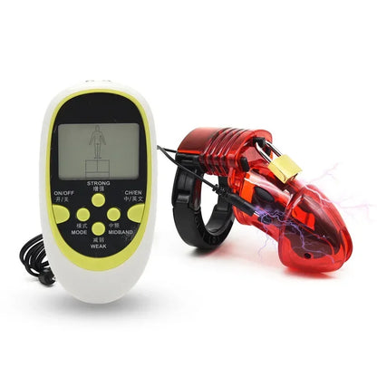 Sex Products Electric Shock Penis Ring Cock Ring Electro Stimulation Medical Therapy Massager Bdsm E-Stim Sex Toys For Men