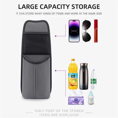 Car Seat Back Bag With Tissue Holder Car Seat Side Storage Bag Car Multifunctional Hanging Drink Holder Mesh Storage Pocket