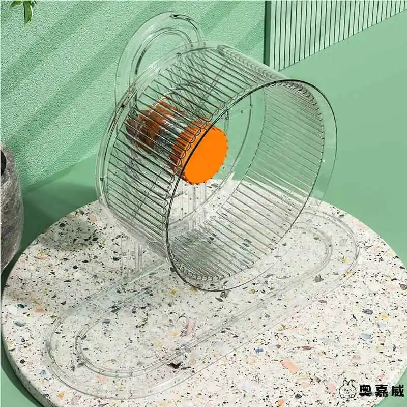 Large Size Silent Running Wheel for Hamster Toy Deprivation Relief Golden Retriever Hamster Cage Supplies Crehensive Infor...