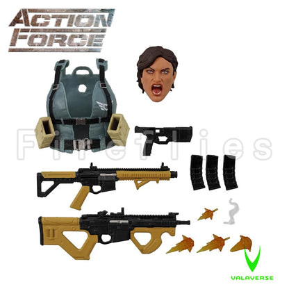 1/12 6inches Valaverse Action Force Action Figure Wave 3.1 Anime Model For Gift
