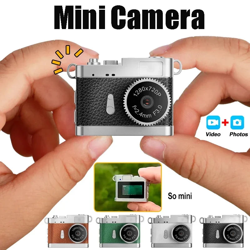 Student Mini Pocket Camera for Vlog Trendy Lightweight Campus Gadget Perfect for Casual Photography Fashionable Daily