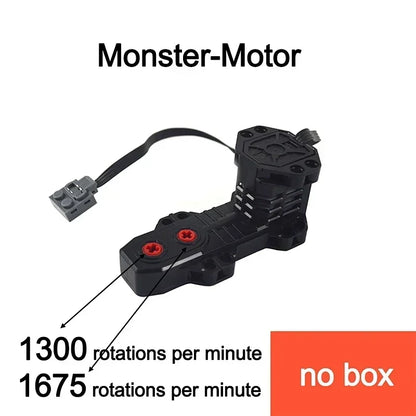 Power Function Technical Parts M XL L Servo Motor Strengthen Motor Building Blocks Multi High Speed PF Sets Brick Toys DIY Motor