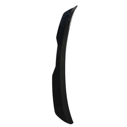 Rear Window Roof Spoiler Visor Deflector Universal Fit Reduce Resistance Window Top Lip Molding Trim Glossy Black