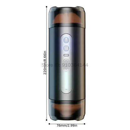 Automatic Male Masturbator Blowjob Cup Pocket Pussy Intelligent Voice Vagina Oral Penetration Sex Machine Adult Sex Toys For Men