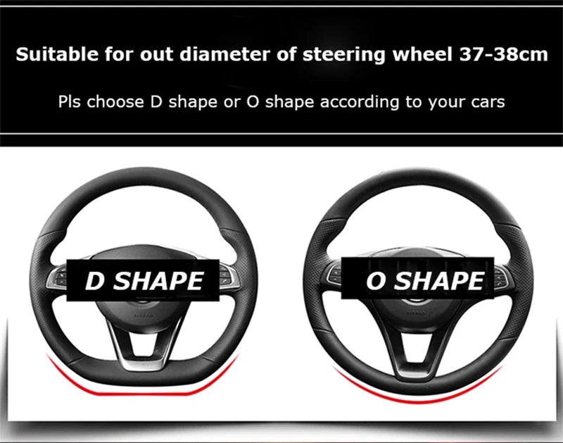 Carbon Fibre Car Steering Wheel Cover For Seat Leon 5F Mk3 2013-2022 Ibiza 6J 2022 Tarraco Arona Ateca Alhambra Auto Accessories